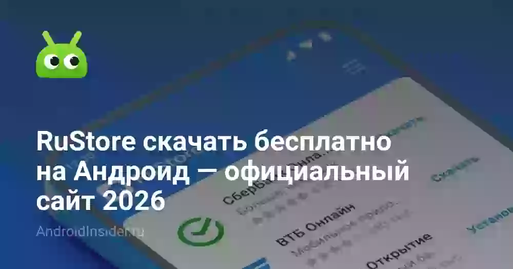 RuStore: скачать на Андроид с официального сайта
