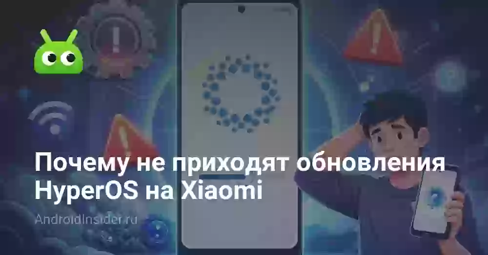 Почему не приходят обновления HyperOS на Xiaomi